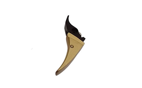 RANGER POINT Marlin Trigger Gold reduces pull weight to 3.5 lbs, eliminates trigger flop, and offers a comfortable, slip-free surface for precise shooting.